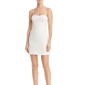 French Connection Whisper Sweetheart A-Line Dress
